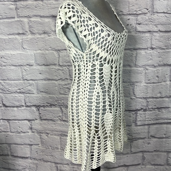 Love Stitch crochet mini dress/swim cover - Picture 2 of 7